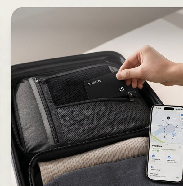 Lifestyle: Koffer am Flughafen