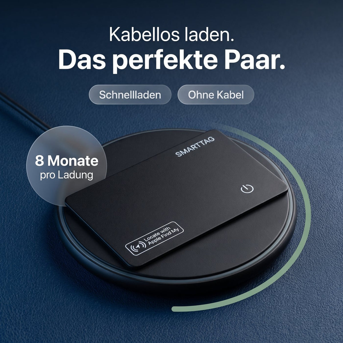 slyo Karte auf kabellosem Ladegerät